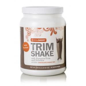 Chocolate Trim Shake Slim & Sassy Shake Mix 40 Servings